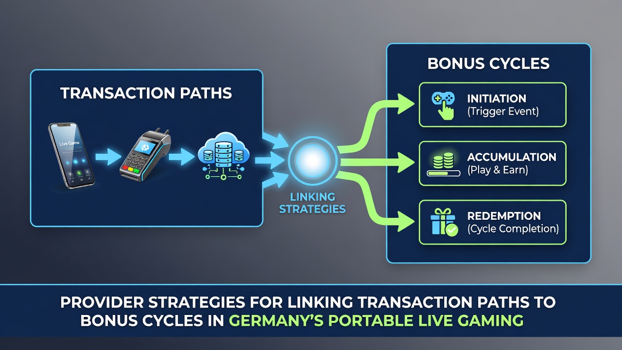 Darstellung von Algorithmen und mobilen Transaktionsflüssen in Live-Gaming-Szenen